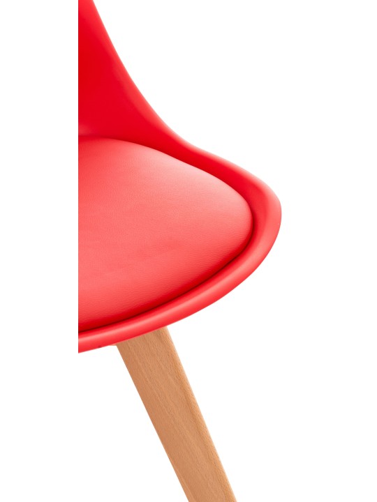 Linares tuoli, punainen