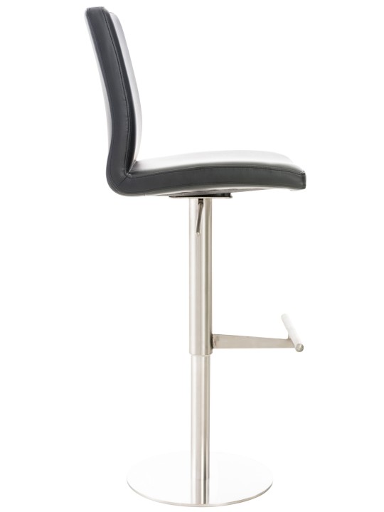 Baarijakkara Cadiz keinonahka ruostumaton teräs, musta