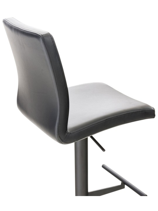 Baarijakkara Cadiz keinonahkaa, musta