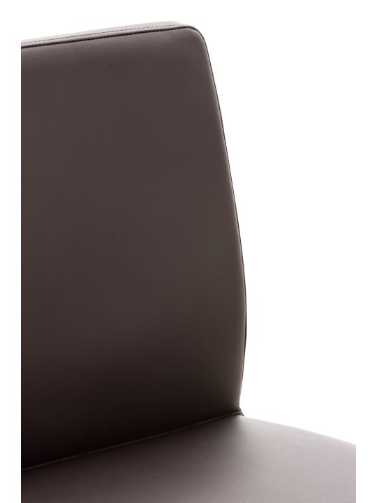 Baarijakkara Cadiz keinonahkaa, ruskea