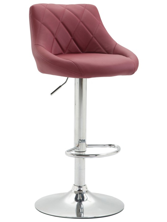 Baarijakkara Lazio tekonahka kromi, viininpunainen