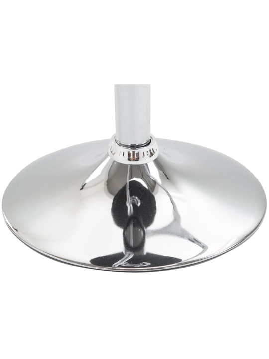 2 baarituolia Lazio keinonahkaa C, musta