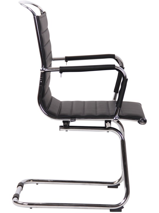 Balve keinonahka vierailijatuoli, musta