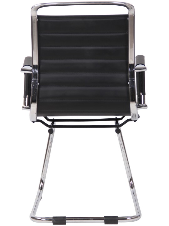 Balve keinonahka vierailijatuoli, musta