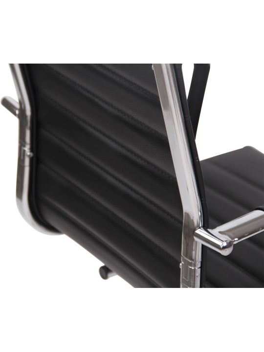 Balve keinonahka vierailijatuoli, musta