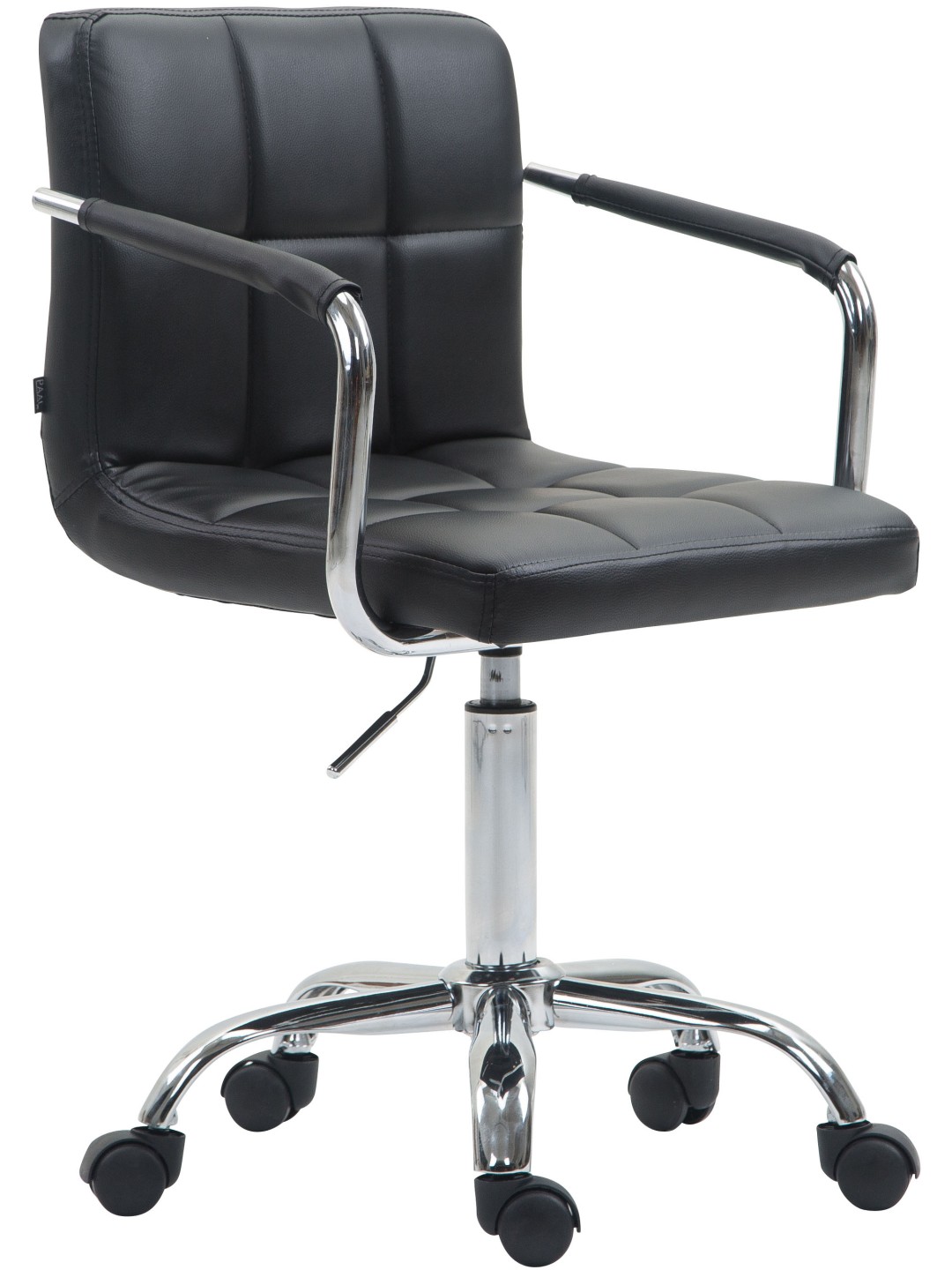 Työtuoli Lucy V2 keinonahkaa, musta