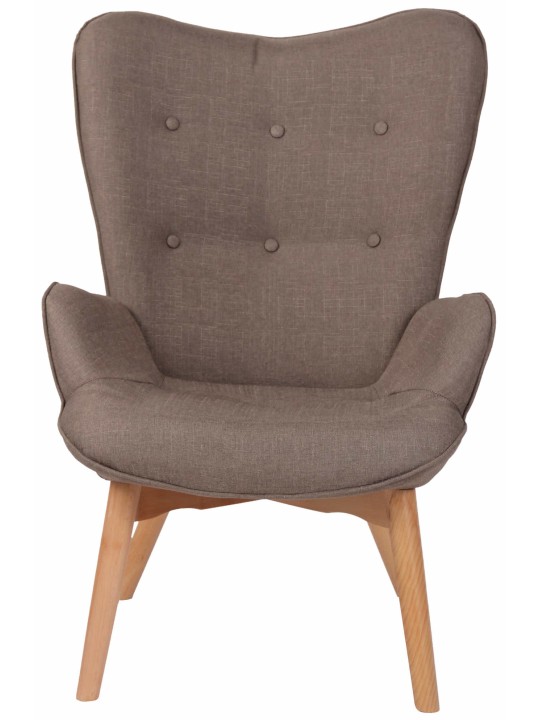Lounger Durham kangas, taupe