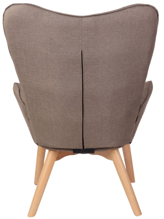Lounger Durham kangas, taupe
