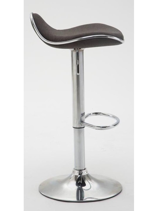 2 baarituolisarja Shanghai kangas C, tummanharmaa