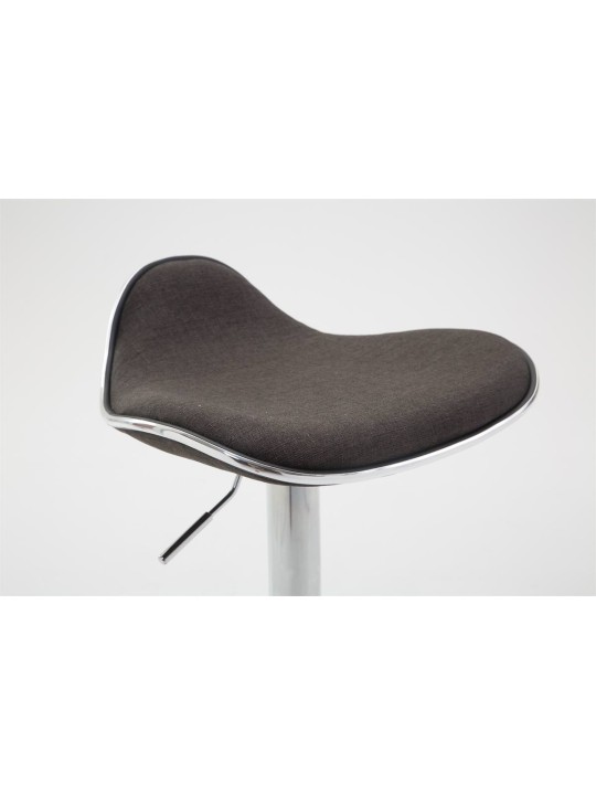 2 baarituolisarja Shanghai kangas C, tummanharmaa