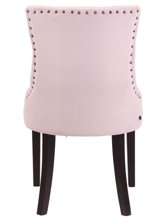 Ruokapöydän tuoli Aberdeen sametti antiikki, pinkki