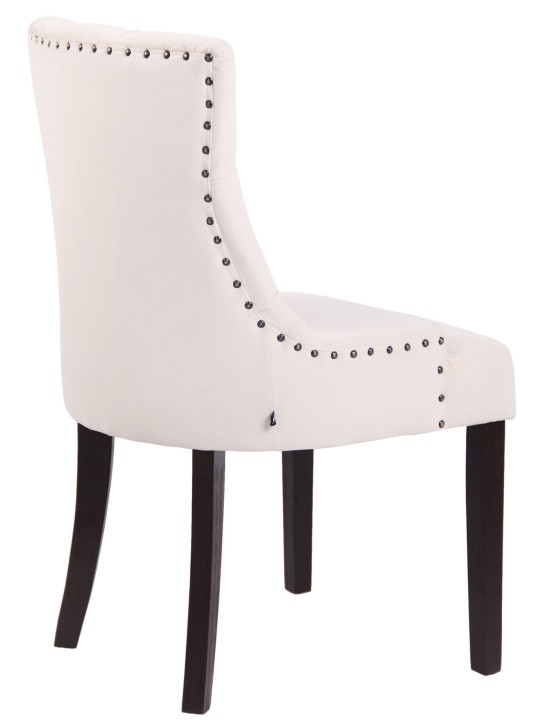 Ruokapöydän tuoli Aberdeen sametti antiikki, kermanvärinen