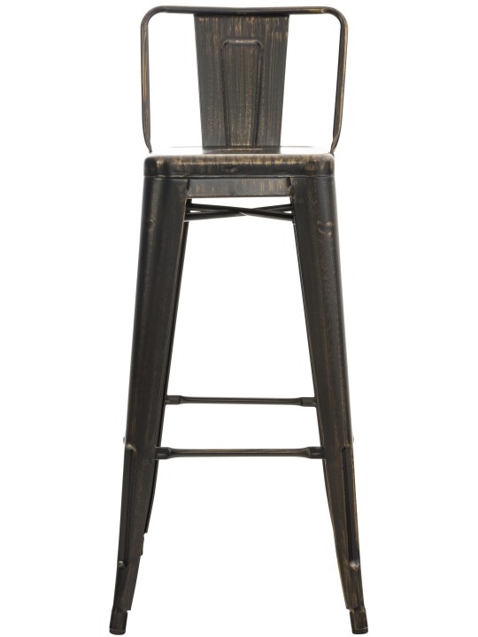 Mason baarijakkara antiikki, musta-kulta