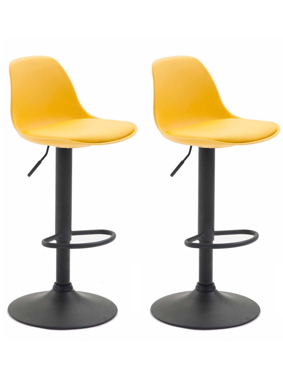 2 baarijakkaran setti Kiel muovia, keltainen