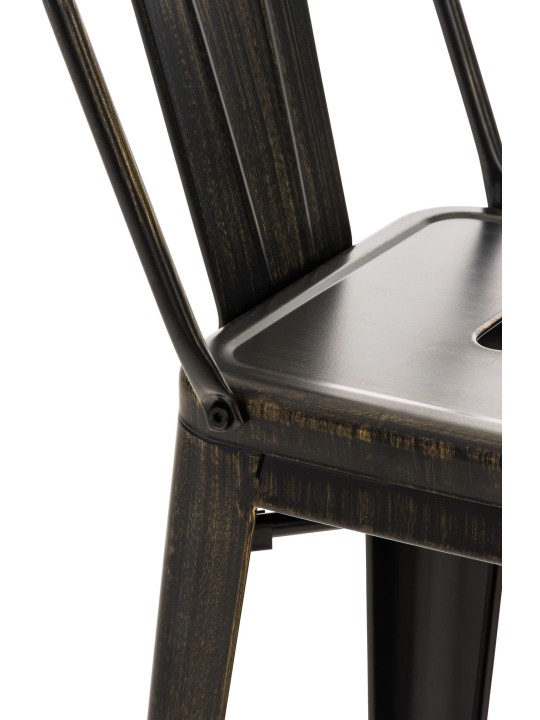 4 baarijakkaran sarja Mason, musta-kulta