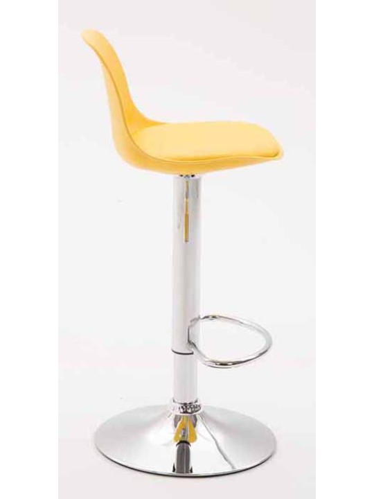 2 baarijakkaran sarja Kiel muovi kromi, keltainen