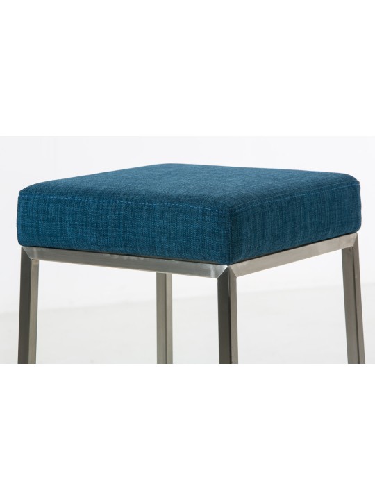 2 baarituolisarja Montreal 85 kangas ruostumaton teräs, sininen