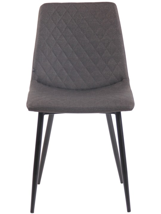Tuoli Telde kangasta, tummanharmaa