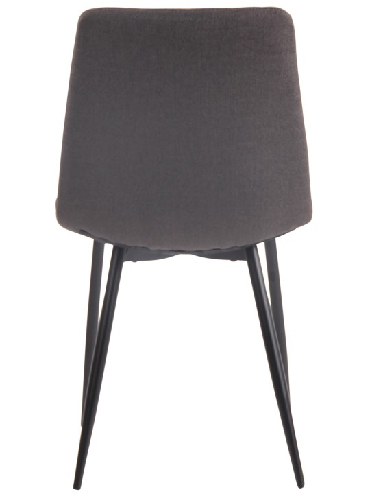 Tuoli Telde kangasta, tummanharmaa