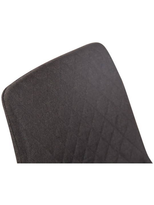 Tuoli Telde kangasta, tummanharmaa