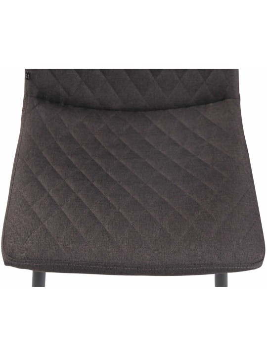 Tuoli Telde kangasta, tummanharmaa