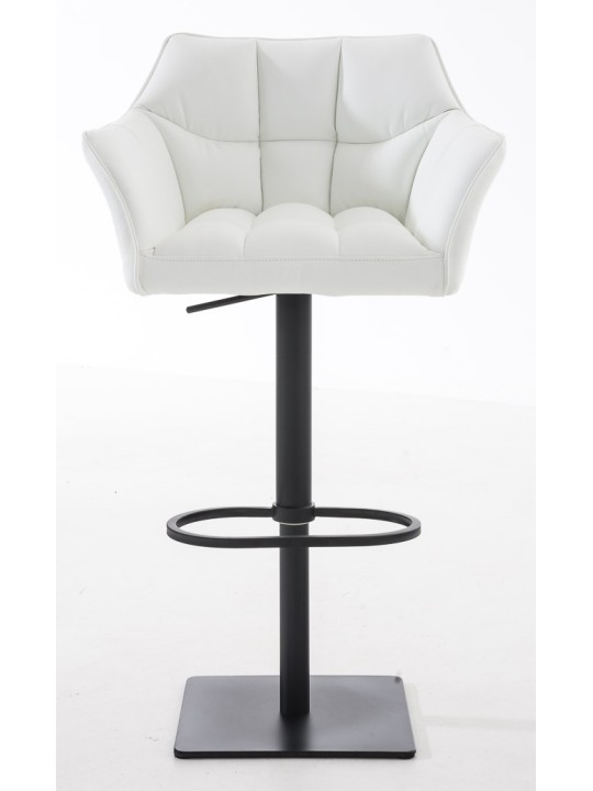 Setti 2 baarijakkaraa Damaso keinonahkaa, valkoinen