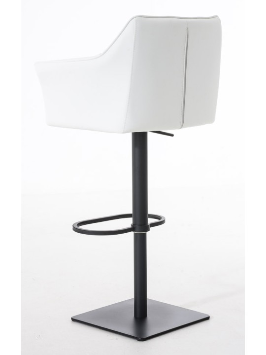 Setti 2 baarijakkaraa Damaso keinonahkaa, valkoinen