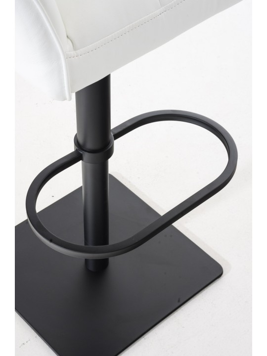 Setti 2 baarijakkaraa Damaso keinonahkaa, valkoinen