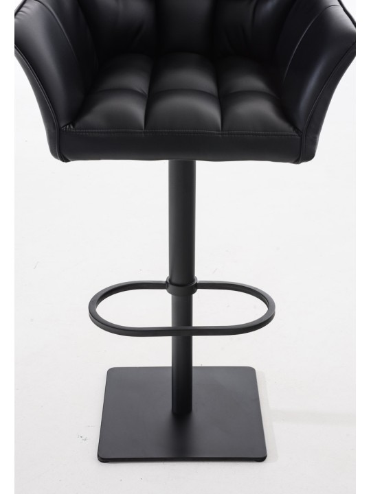 Setti 2 baarijakkaraa Damaso keinonahkaa, musta