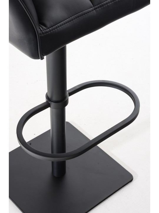 Setti 2 baarijakkaraa Damaso keinonahkaa, musta