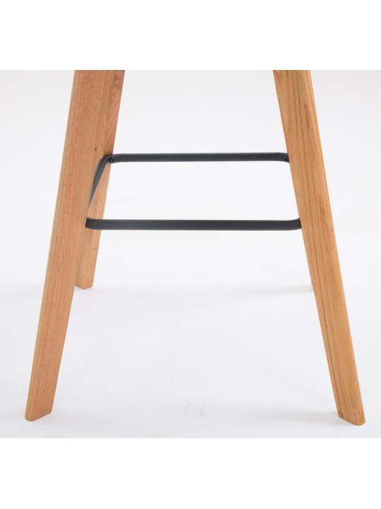 Setti 2 baarijakkaraa Metz natural natural, harmaa