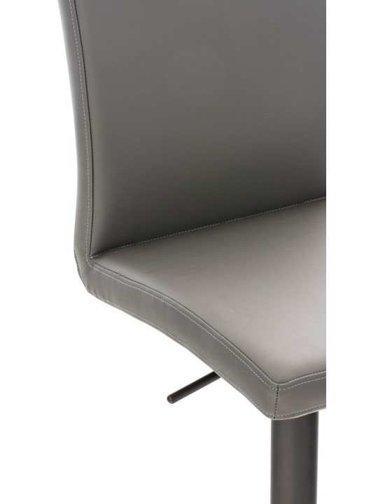 2 baarituolisarja Cadiz keinonahkaa, harmaa