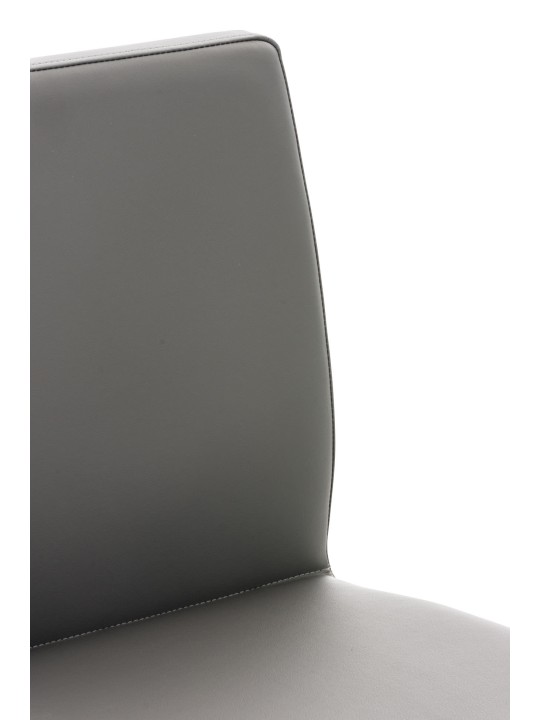 2 baarituolisarja Cadiz keinonahkaa, harmaa