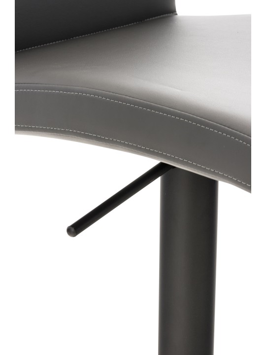 2 baarituolisarja Cadiz keinonahkaa, harmaa