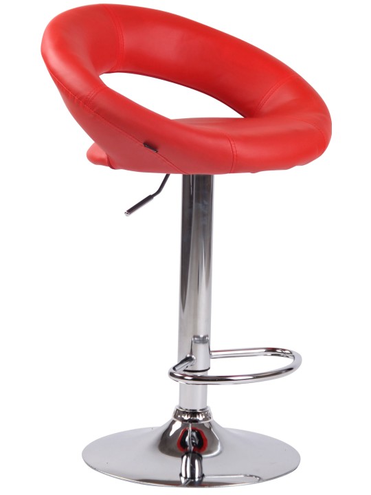 Baarijakkara Olinda tekonahka kromi, punainen