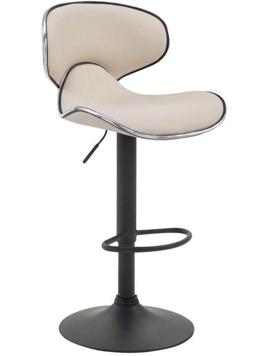 2 baarituolia Las Vegas V2 keinonahkaa, kermanvärinen 2 baarituolia Las Vegas V2 keinonahkaa, kermanvärinen