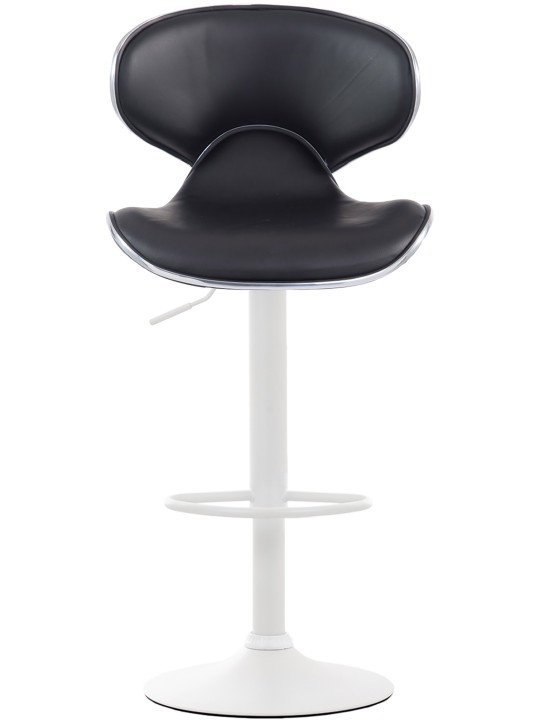 2 baarituolia Las Vegas V2 keinonahkaa, musta