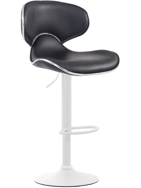 2 baarituolia Las Vegas V2 keinonahkaa, musta
