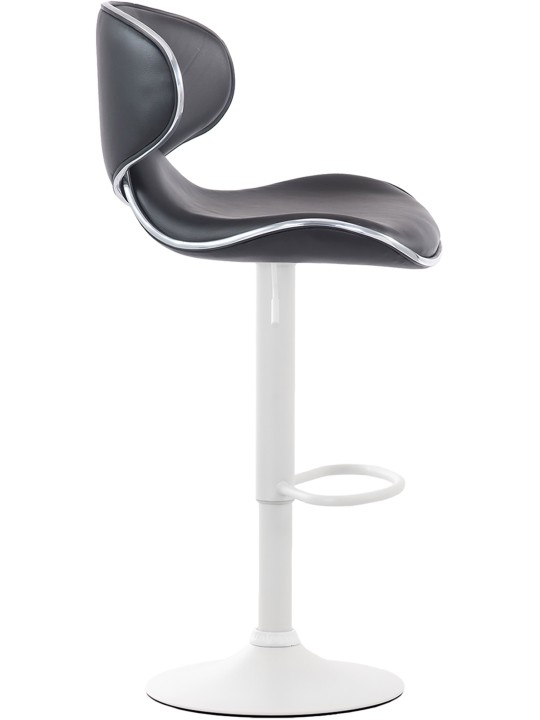 2 baarituolia Las Vegas V2 keinonahkaa, musta