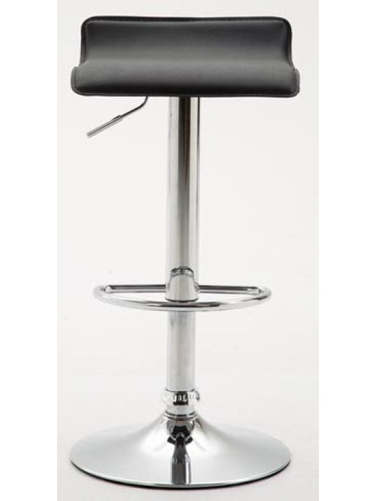 2 baarituolisarja Dyn V2 keinonahka kromi, musta