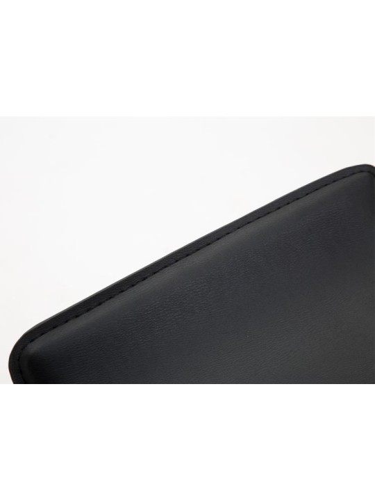 2 baarituolisarja Dyn V2 keinonahka kromi, musta