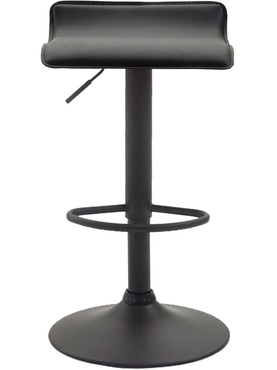 2 baarituolia Dyn V2 keinonahkaa, musta