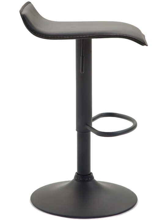 2 baarituolia Dyn V2 keinonahkaa, musta