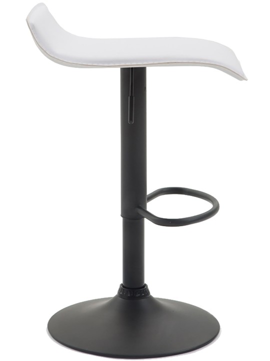 2 baarituolia Dyn V2 keinonahkaa, valkoinen