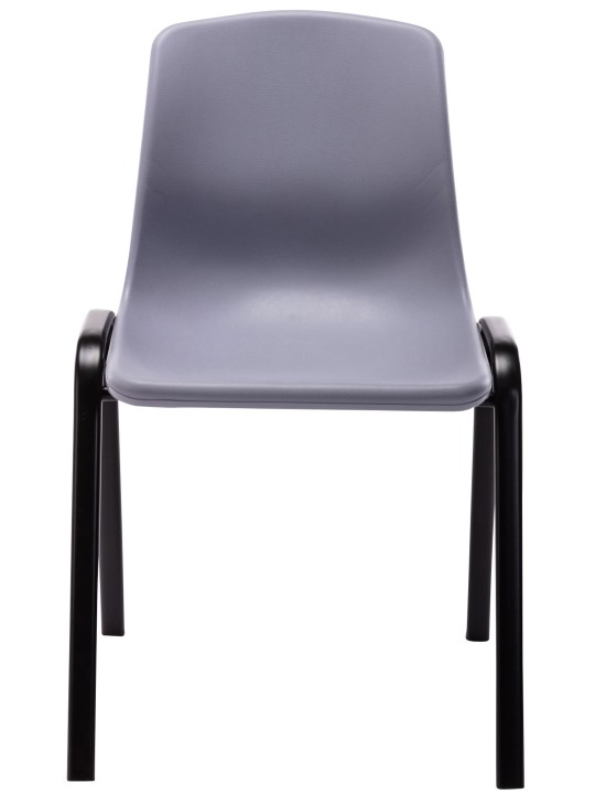 4 pinoavan tuolin sarja Nowra muovia, harmaa