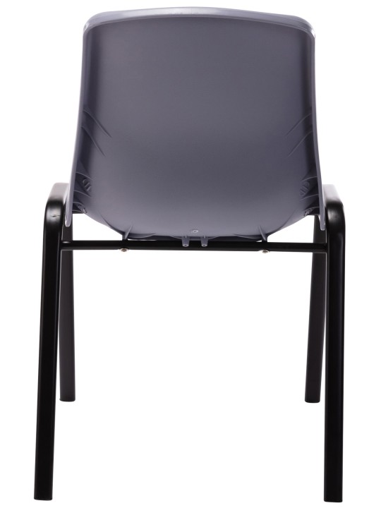 4 pinoavan tuolin sarja Nowra muovia, harmaa