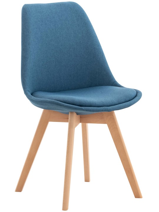 Tuoli Linares kangasta, sininen