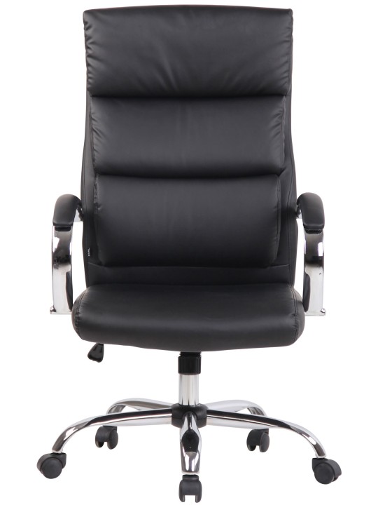 Bradford keinonahkainen työtuoli, musta