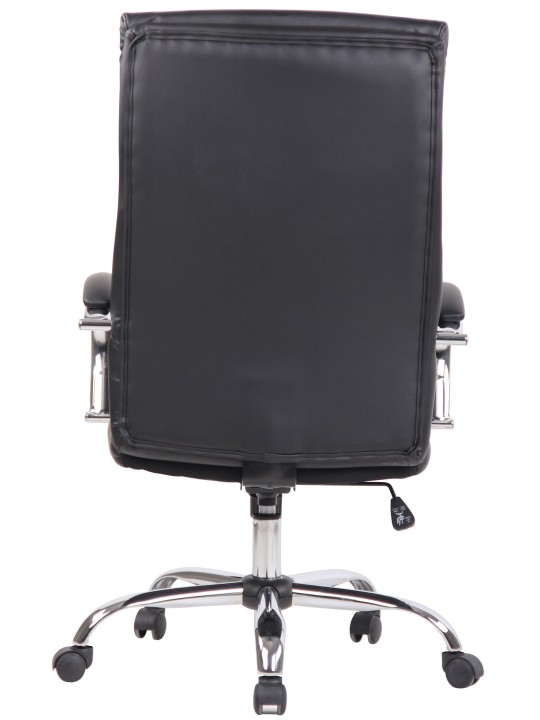 Bradford keinonahkainen työtuoli, musta