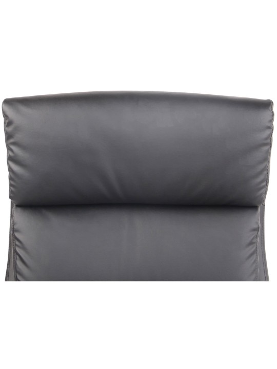 Bradford keinonahkainen työtuoli, musta